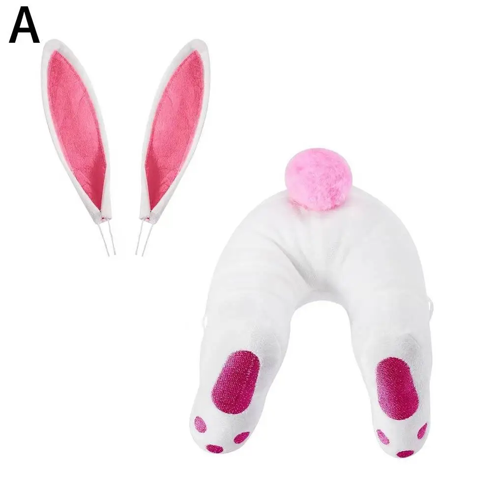 

Плюшевый кролик для пасхального венка