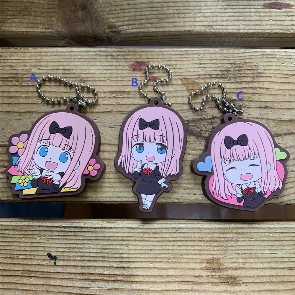 

Limited Rubber Keychain Anime Kaguya-sama: Love Is War Chika Kaguya Kei Strap