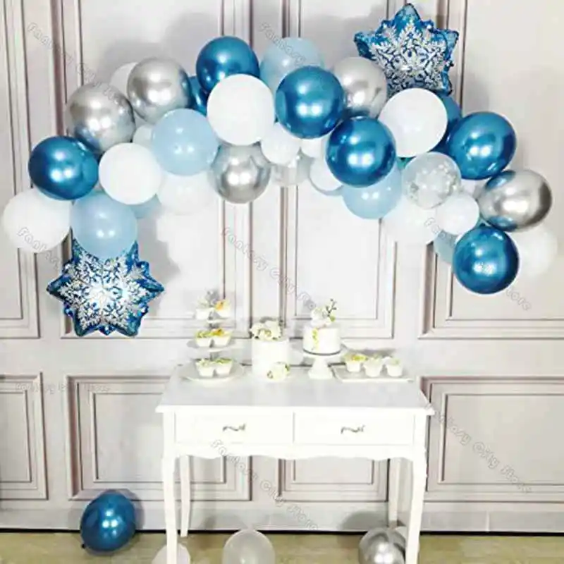 

Macaron Blue Balloon Arch Kit Happy Birthday Party Doubled Cream Peach Latex Ballon Garland Wedding Decoration Baby Shower Decor