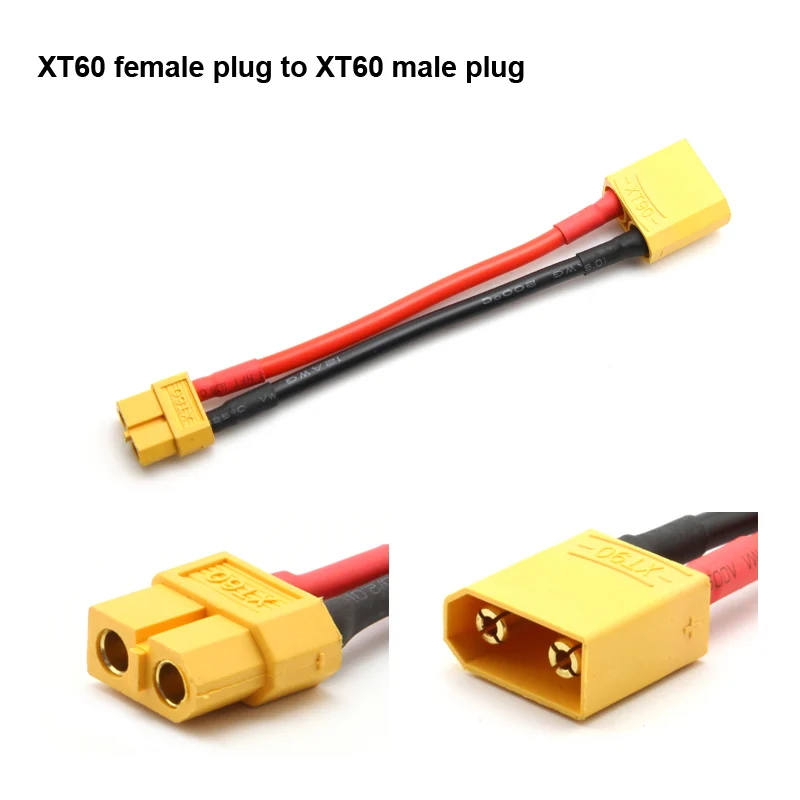 1 шт. 10 см Xt30 Xt60 Xt90 Ec3 Ec5 Mpx Trx Xt150 T разъем адаптера «Мама-папа» разъемы 10 12 14 16awg 10 см для батареи Lipo Rc (art.: 3920c0d7c8efd) - 3920c0d7c8efd