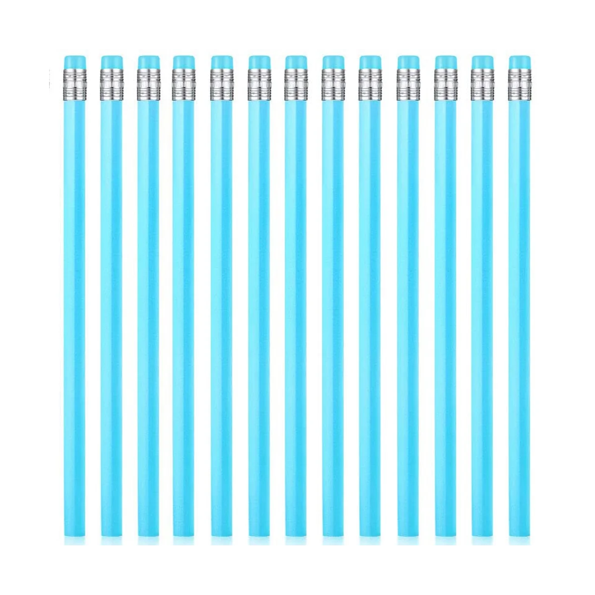 

100 шт. треугольные карандаши с рукояткой, свадебные карандаши, искусственные деревянные карандаши с ластиком для школьного рисования