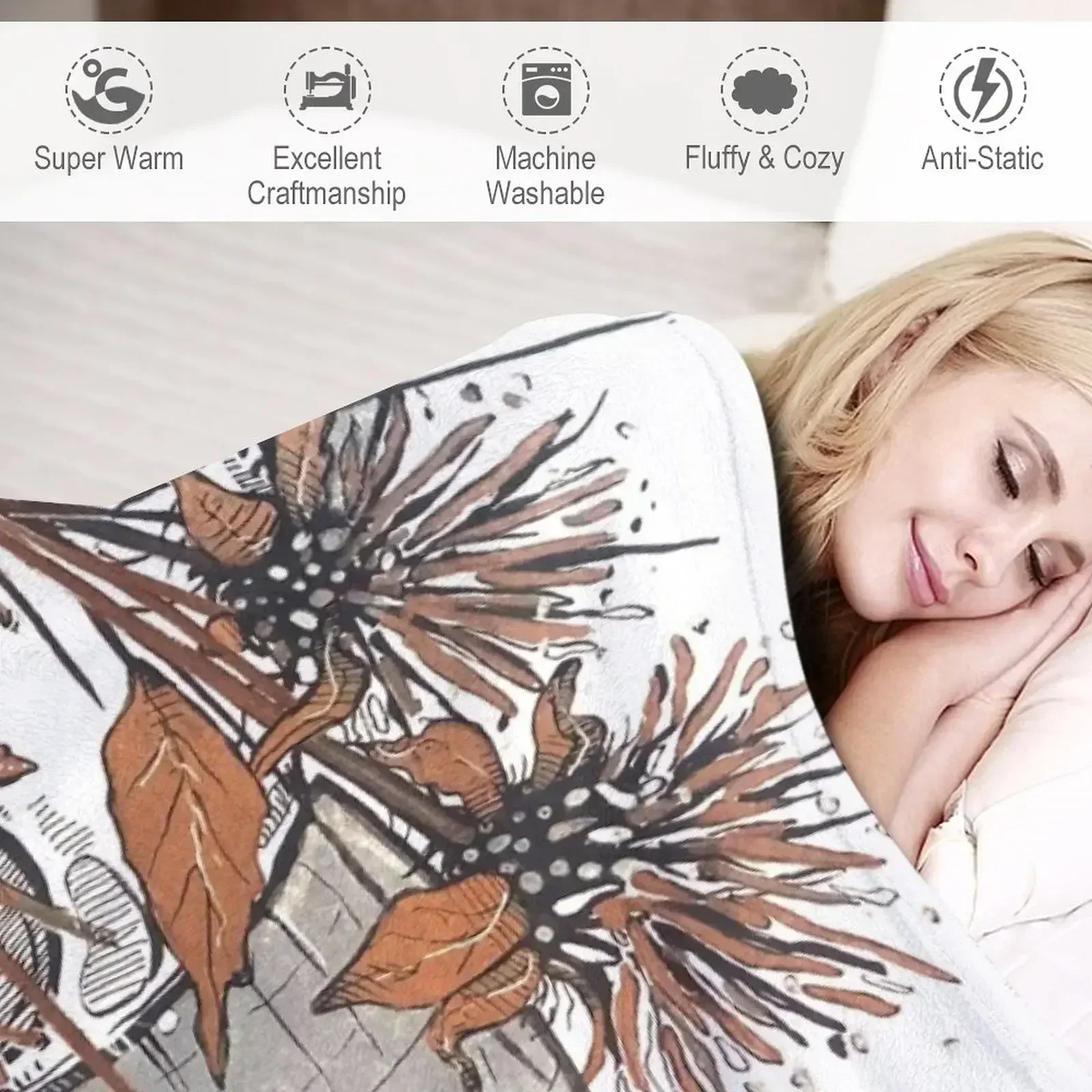 MorbidiTea - Earl Grey с черепом Ram Плед на диван Декоративный Для ребенка одеяла и пледы