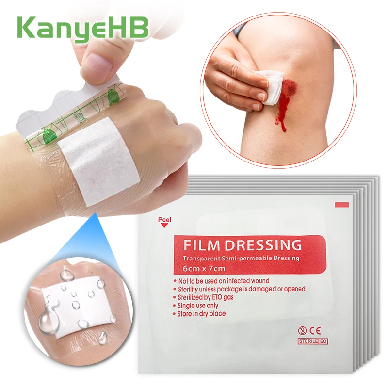 

15pcs Professional Film Waterproof Bandage Woundplast Medical Band-Aid Sterile Hemostatic Plaster Sticker First Aid Kit A1563