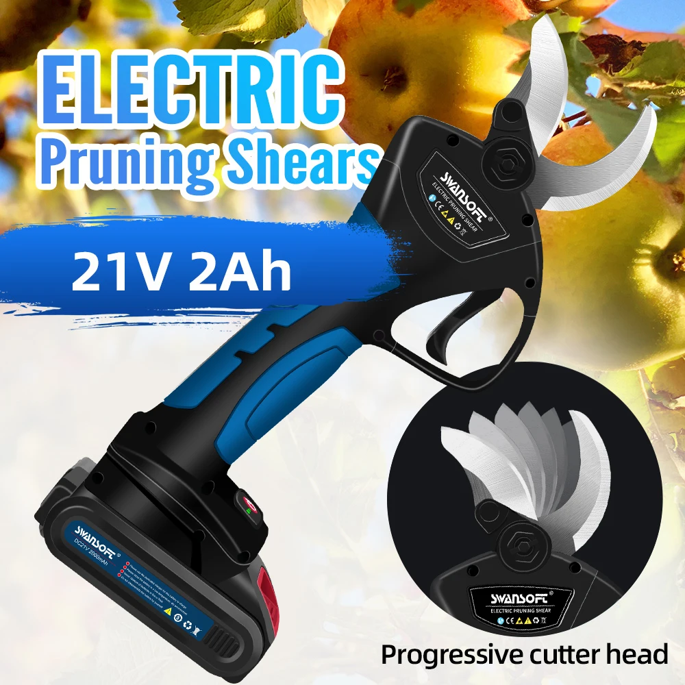 8605 профессиональные беспроводные Электрические садовые ножницы для обрезки