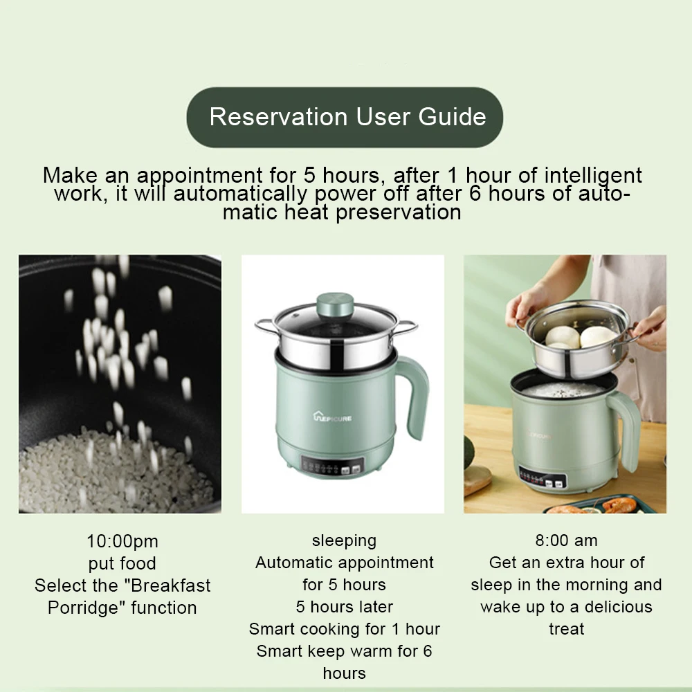 Электрическая машина для приготовления пищи многофункциональная умная