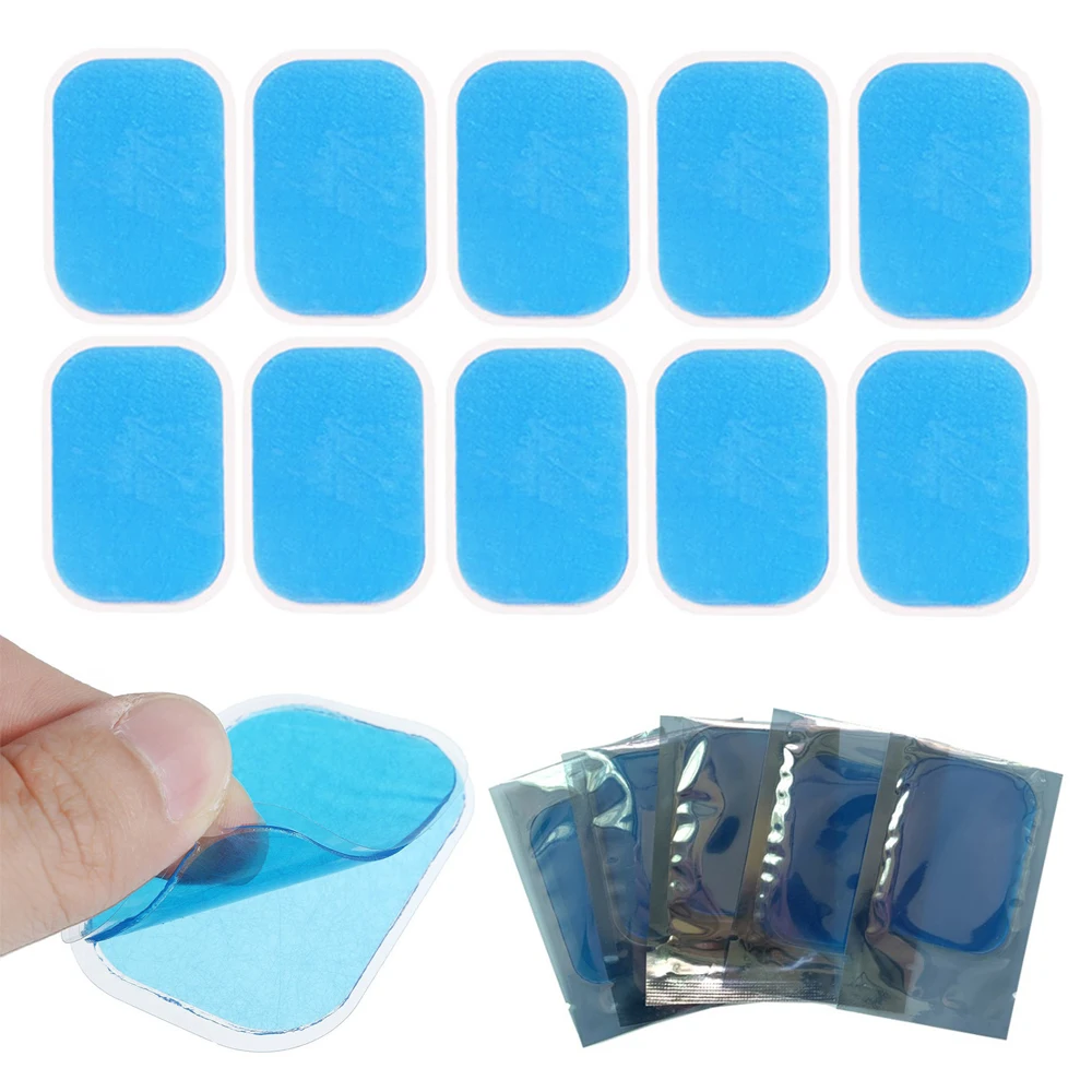 

50Pcs Gel Electrode Pads ABS Abdominal Trainer Replacement Stickers Hydrogel Electrode Patch For EMS Muscle Stimulate Massager