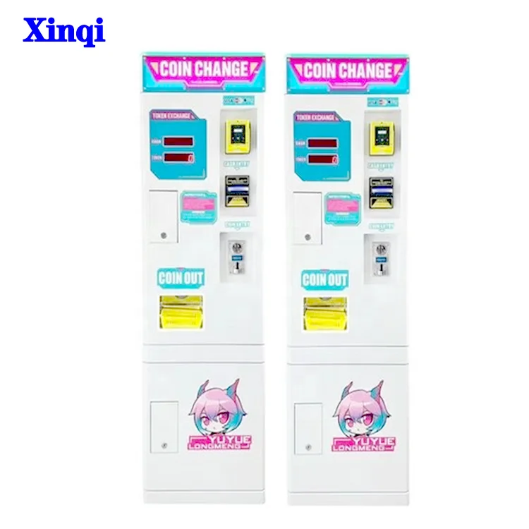Фото Горячая продажа Nayax Card Swiping System Диспенсер для монет Машина для смены денег Машина для смены наличных денег для игр с монетоприемником №3