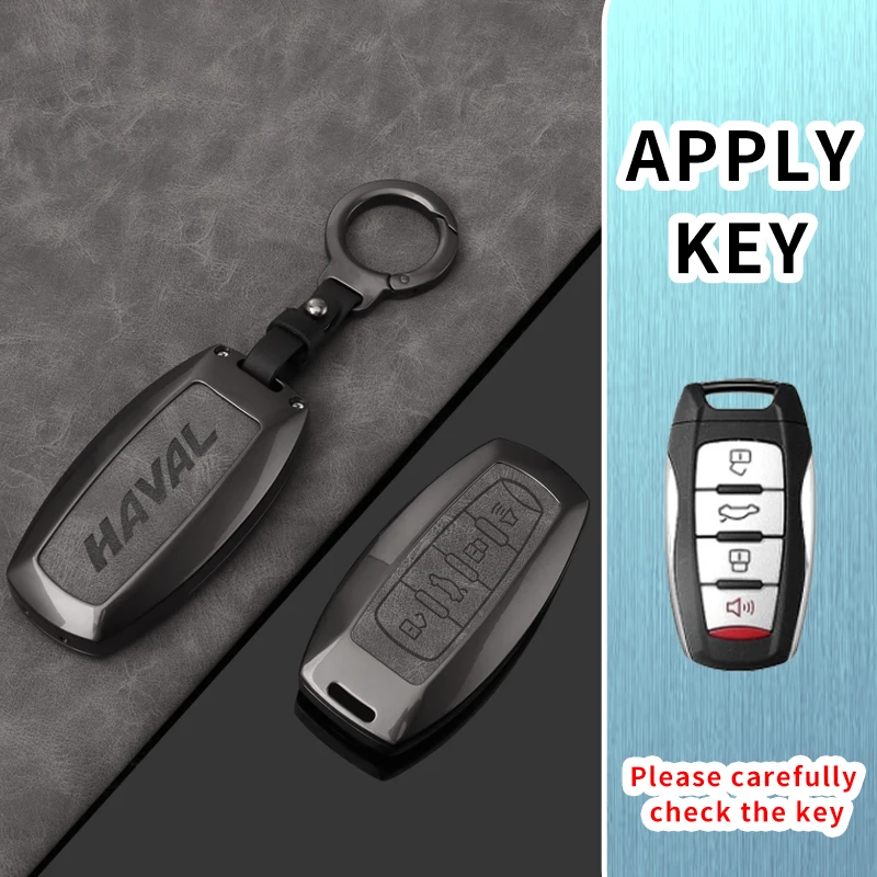 

Кожаный чехол для автомобильного ключа для Great Wall Haval Jolion 2022, H6 H7 H4 H9 F5 F7 F7X F7H H2S GMW Dargo, чехол для дистанционного ключа, аксессуары