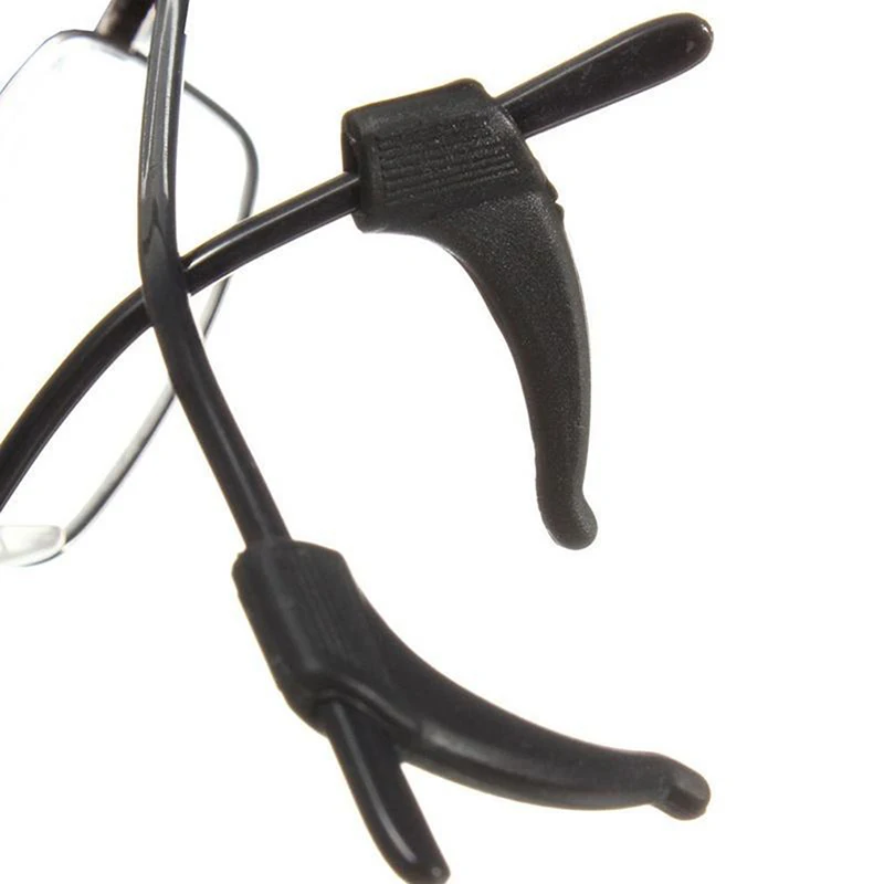 

5 Pairs Silicone Anti Slip Ear Hooks for Glasses Eyeglass Sunglasses Holder New Casual Glasses Stand Accessories