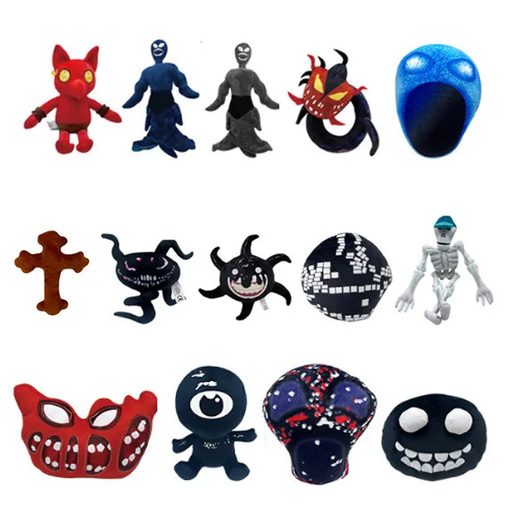 

3PCS The Figure Doors Plush Toys Horror Game Doors Character Toys Gift For Kids Boys Rainbow Friends Plush Set 10pcs