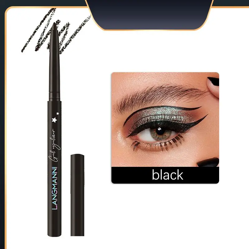 

2 Colors Matte Liquid Eyeliner Waterproof Long Lasting Sweatproof Quickily Drying Eye Liner Pencil Eyes Makeup Cosmetics Tools