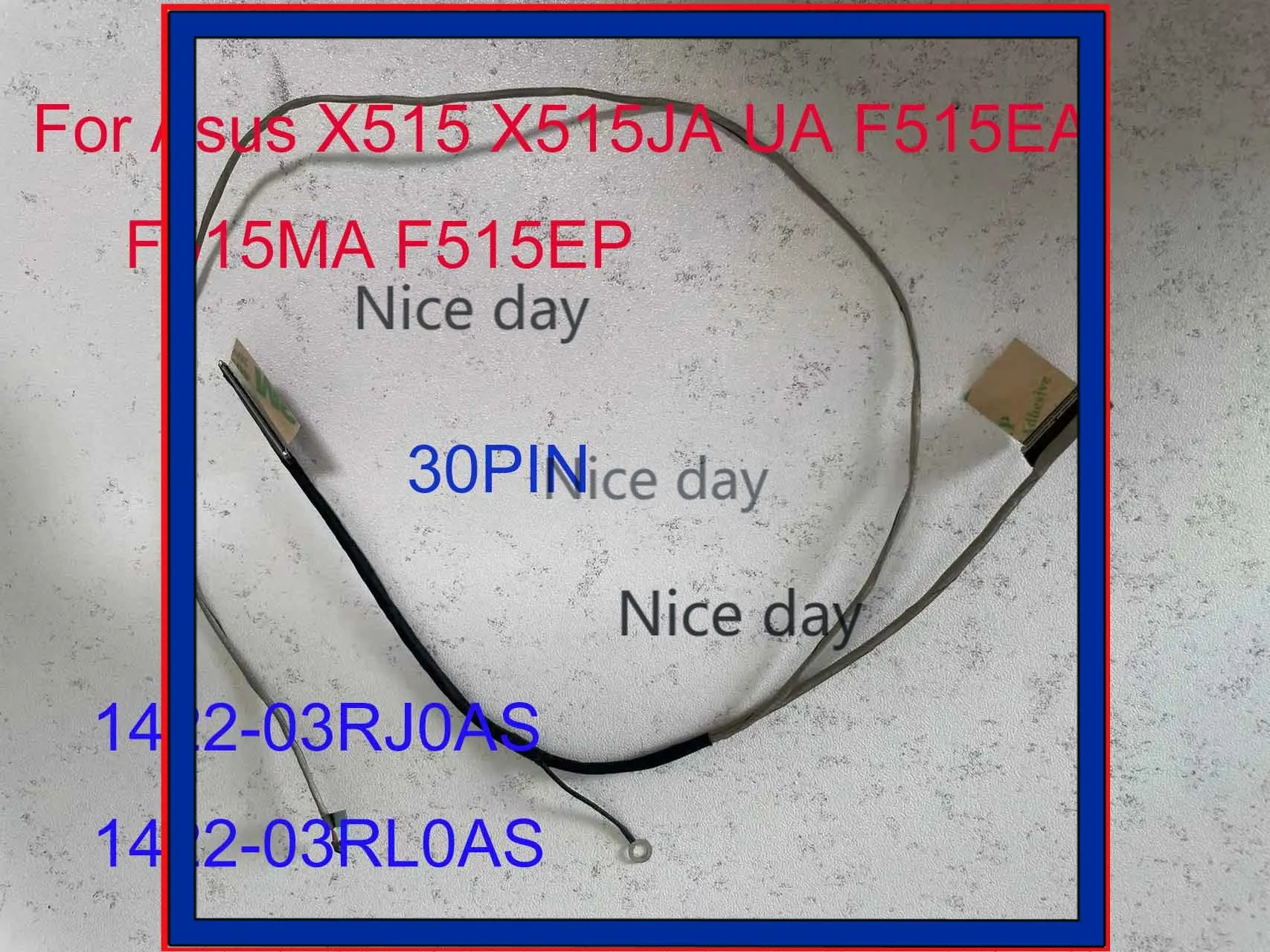 ЖК-КАБЕЛЬ для ноутбука ASUS X515 X515JA UA F515EA F515MA F515EP 1422-03RJ0AS 1422-03RL0AS