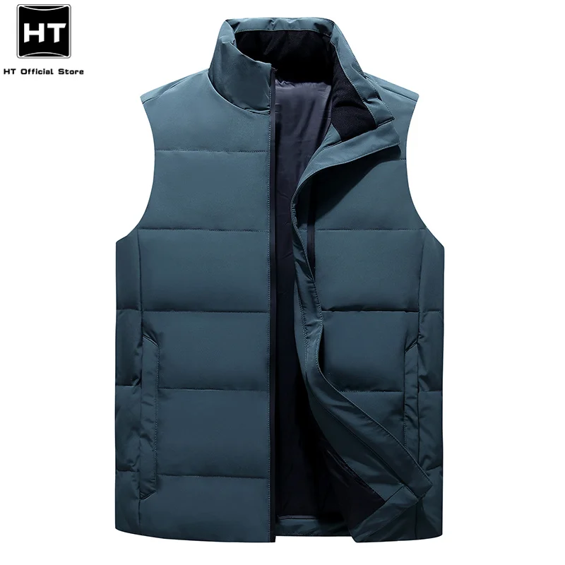 

2022 Duck Down Vest Waistcoat Thicken Jacket Men Warm Down Coat White Duck Down Vests Hight Quality Male New Winter Down Jackets