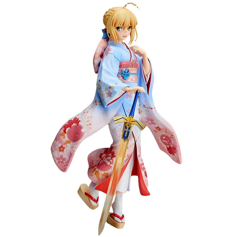 

In Stock Original 1/7 Stronger ANIPLEX Altria Pendragon Fate/stay Night Unlimited Blade Works SABER Kimono Ver Action Figure Toy