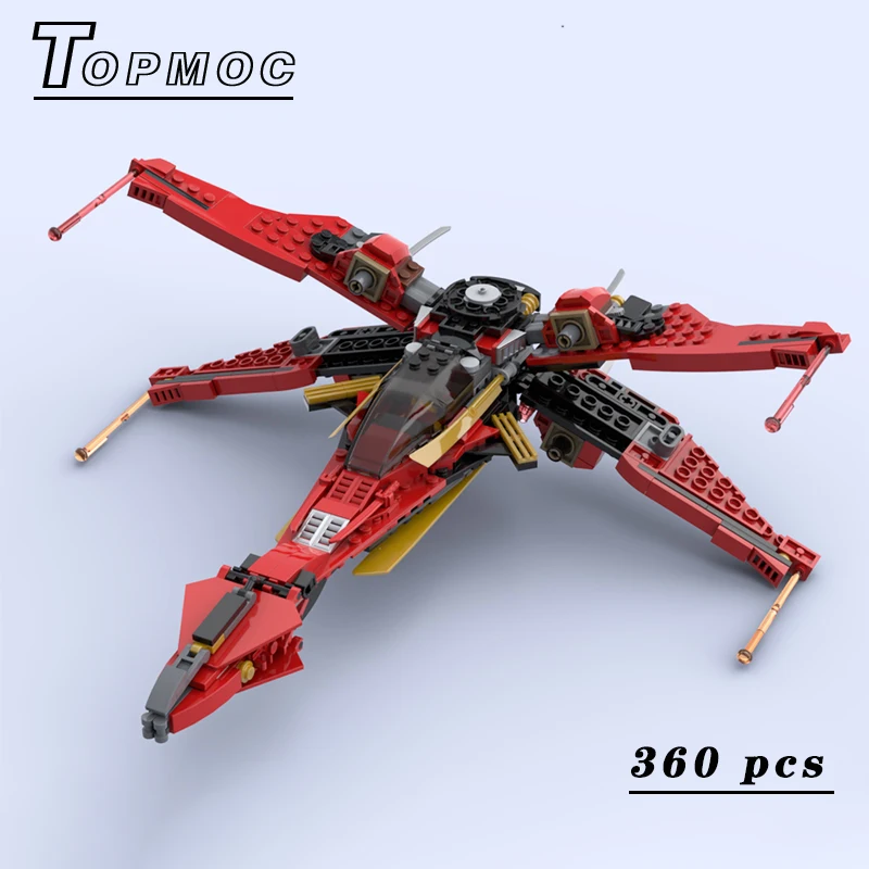 

Космическая война серия 71704 Kai Дракон X-wing MOC Строительные блоки DIY сборка набор для сборки игрушки рождественские подарки
