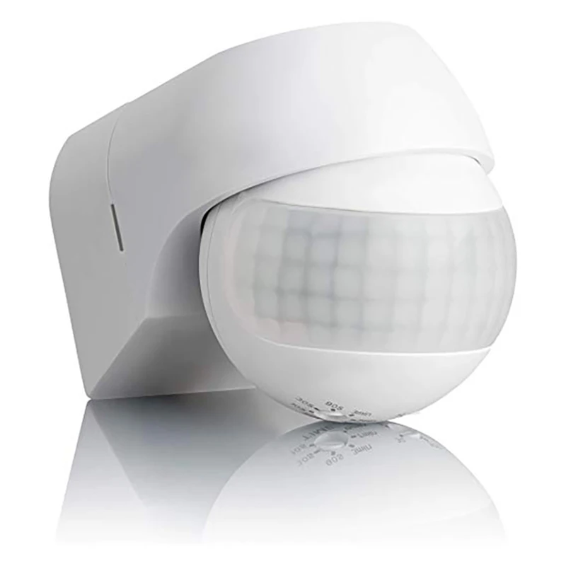 

110V-230V Motion Detector Motion Sensor Automatic Infrared PIR Sensor 180 Degree Rotating Outdoor Timer Light Switch
