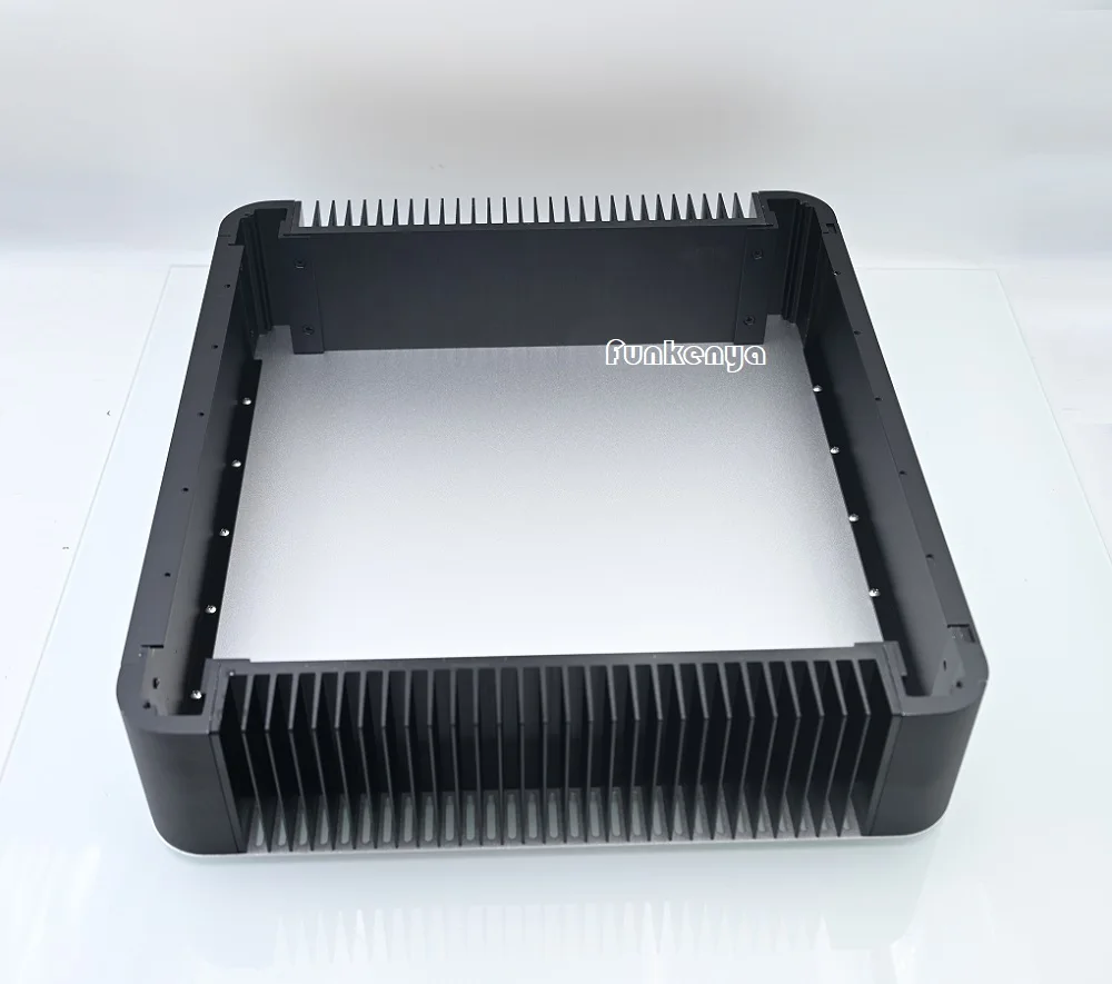 Анодированный круглый угловой корпус W430 H104 D390mm DIY