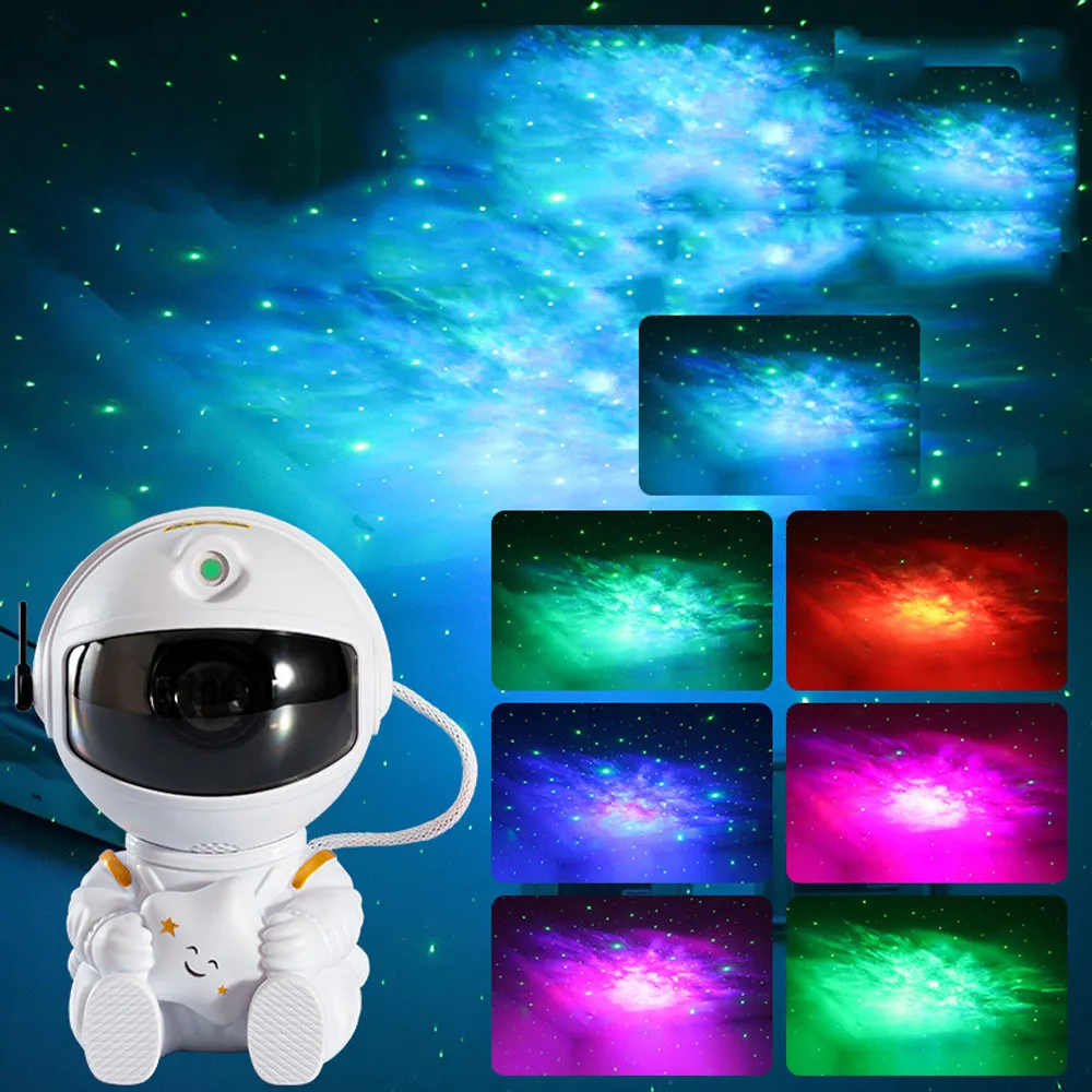 Galaxy Star Projection LED Night Light Laser Nebula Atmospheric Projector Sky Lamps Bedroom Descorate Interaction Festival Gift images - 6