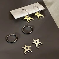 2022 new melting star earrings earrings light luxury design sense advanced temperament earrings personalized earrings female