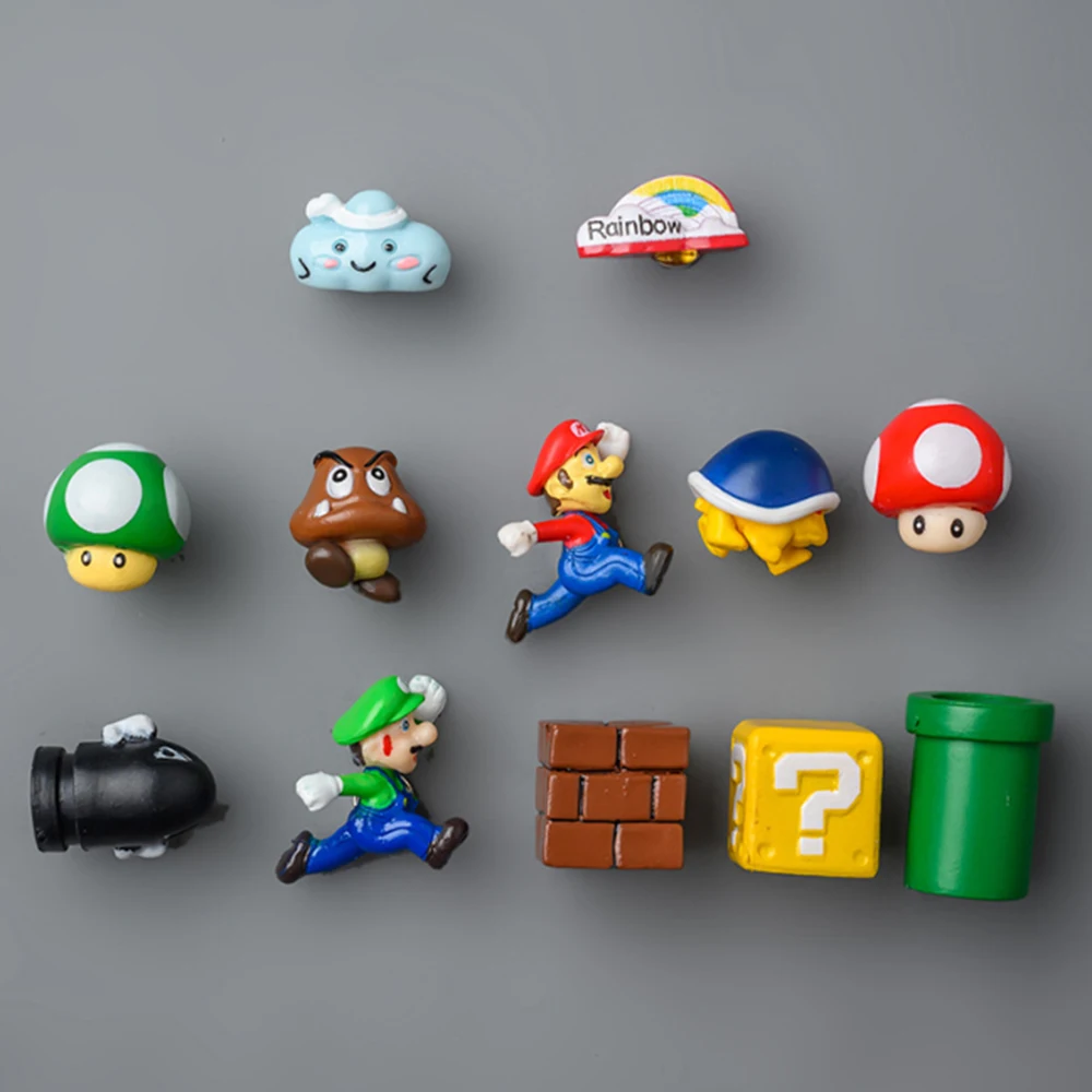

Super Mario decorative magnetic refrigerator magnet, interesting refrigerator magnet, cute refrigerator magnet
