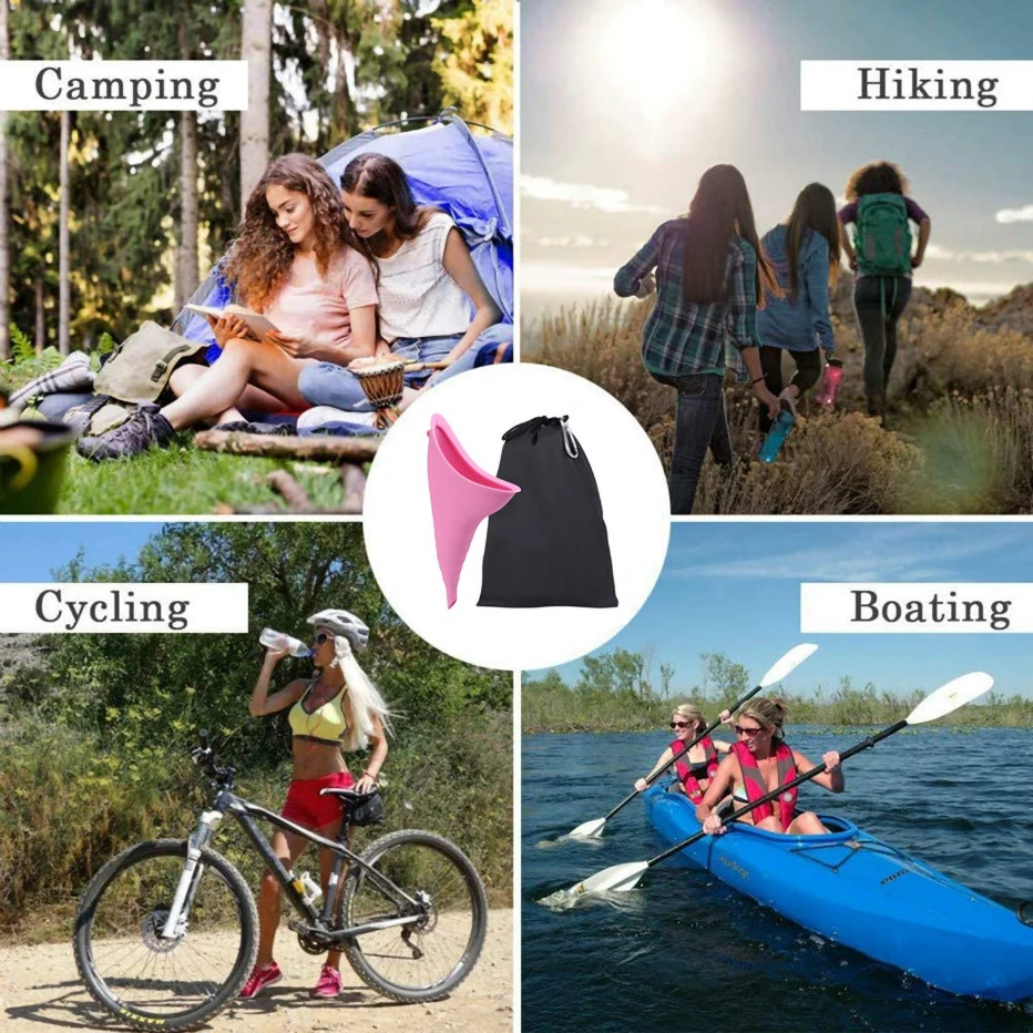 Аварийное устройство для мочеиспускания женщин многоразовый пищевой