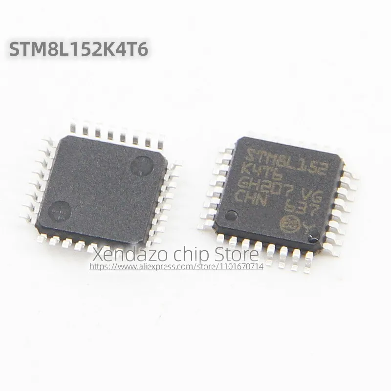 2 шт./партия, Встроенный микроконтроллер STM8L152K4T6 STM8L152 K4T6 2 шт./партия, Встроенный микроконтроллер STM8L152K4T6 STM8L152 K4T6