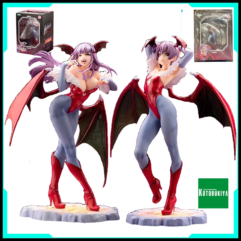 Kotobukiya GAME Morrigan Aensland Darkstalkers Limited Edition Аниме Фигурка Модель из ПВХ Коллекционная