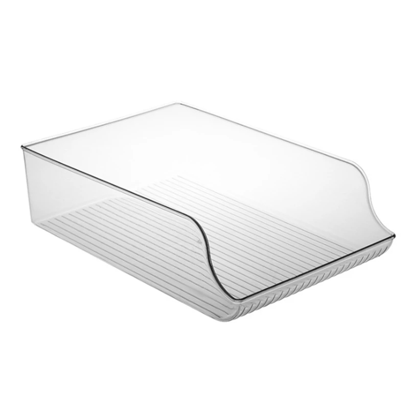 

Kitchen Beer Storage Box Beverage Bottle Transparent Finishing Box Drawer Refrigerator Storage Box Organization