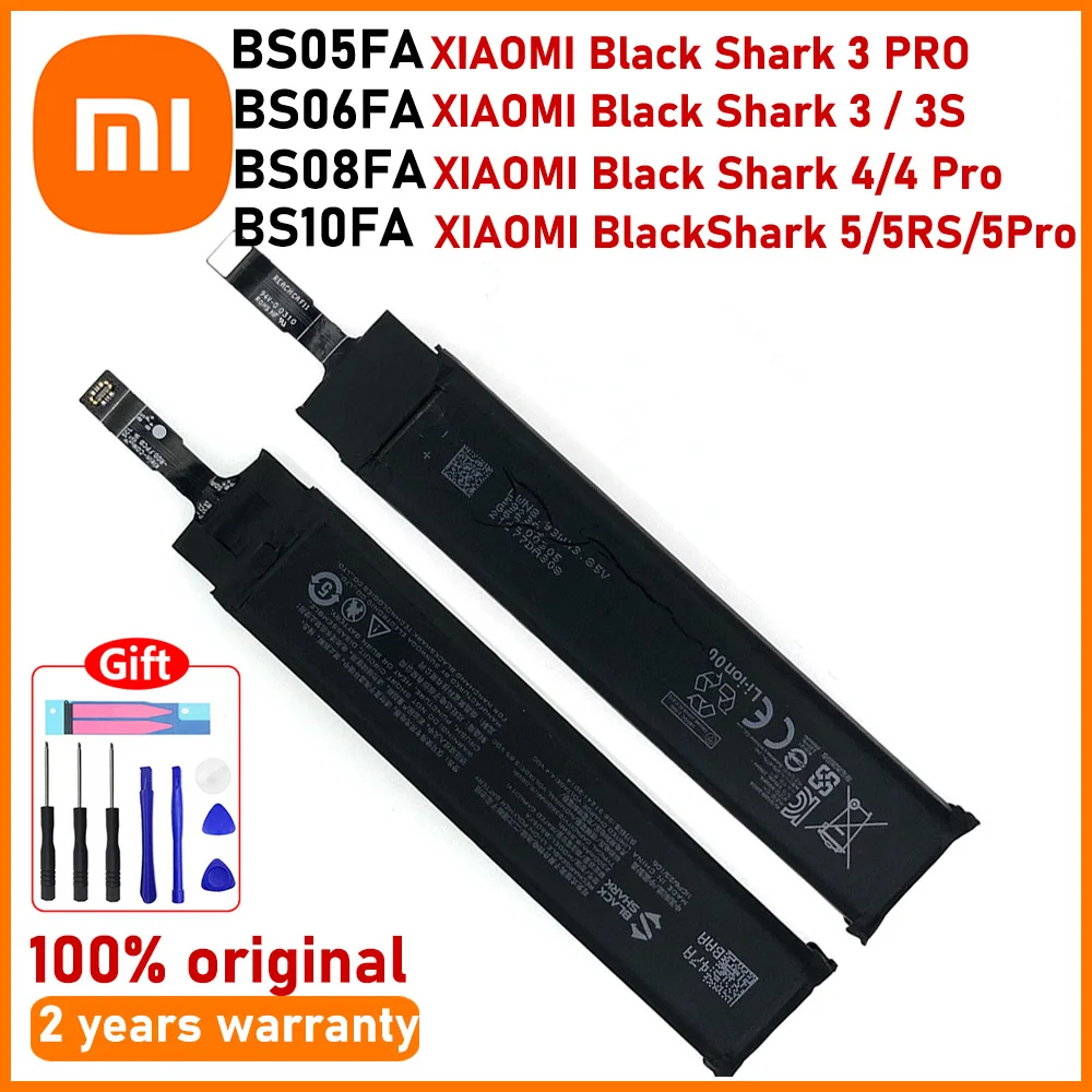 Оригинальный аккумулятор для мобильного телефона XIAOMI BS08FA BS06FA BS05FA BS10FA Black Shark 3 3S 4 4S