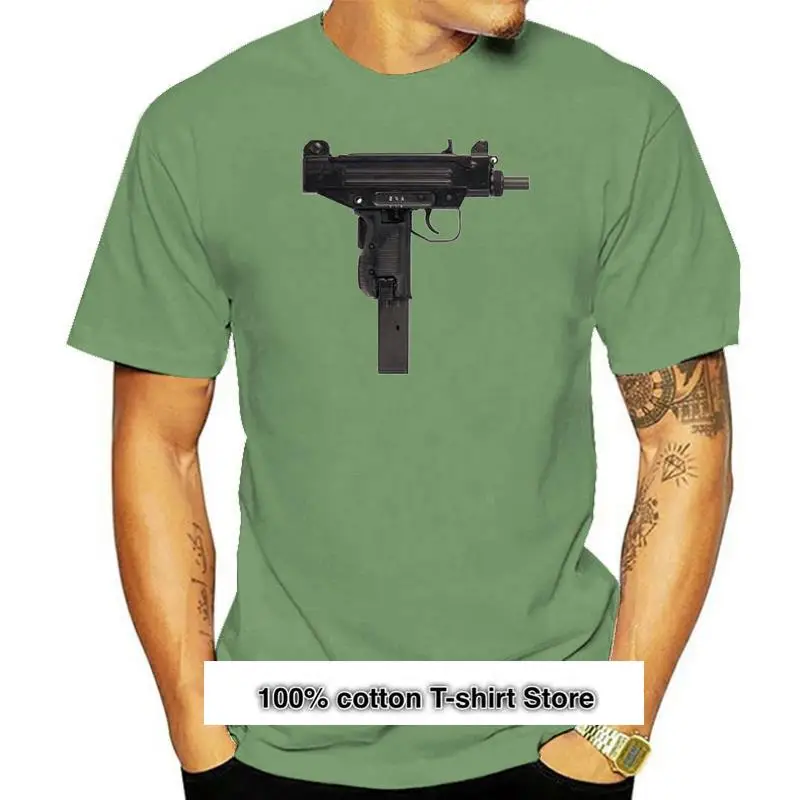 

Uzi Gun-camisetas de verano para hombre, ropa informal, de buena calidad, barata, gran oferta, 2022