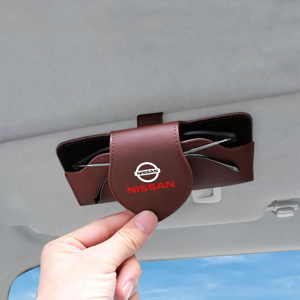 Автомобильный держатель для солнцезащитных очков с зажимом Nissan X-trail GTR Nismo Qashqai