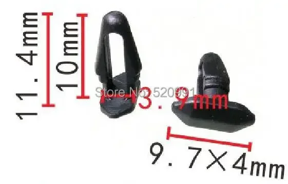 Автозажим и крепеж shhworldsea зажим для уплотнительной ленты задней двери Nissan 8085089916