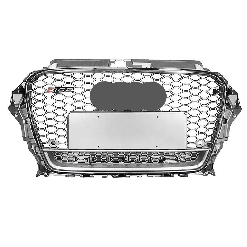Детали корпуса хромированная рамка передний гриль для Audi A3 8V 2014-2016 Facelift