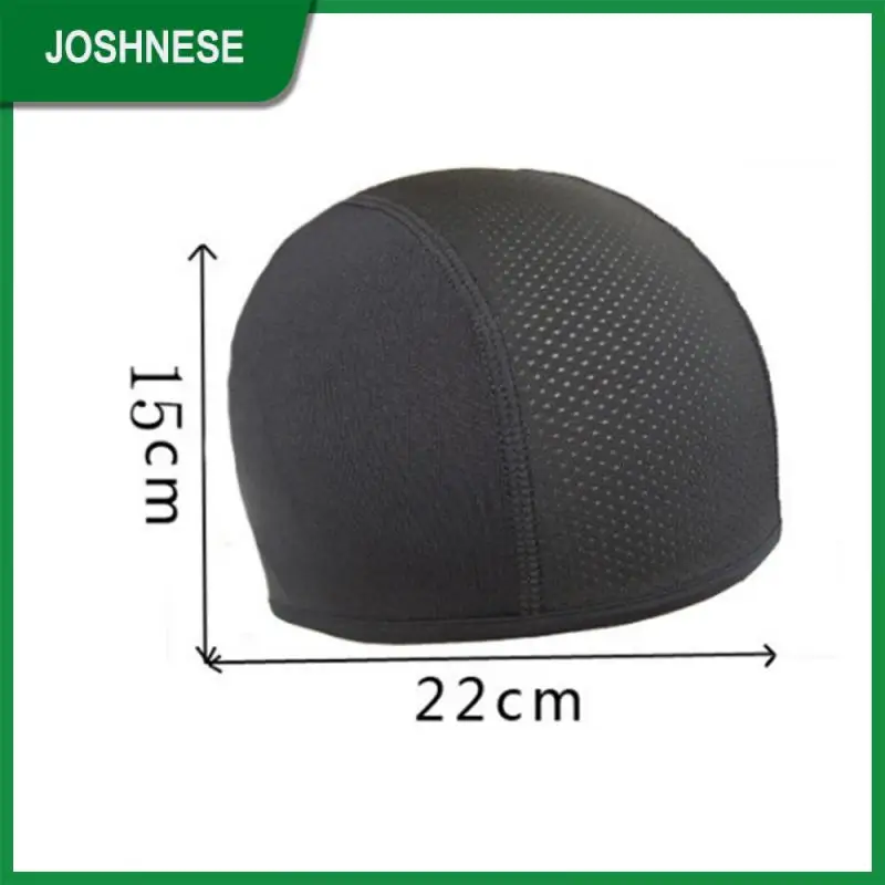 

Dome Cap Motocross Sweatband Motor Helmet Hat Moisture Wicking 1pcs Breathable Hat Motorcycle Accessories Helmet Inner Lined