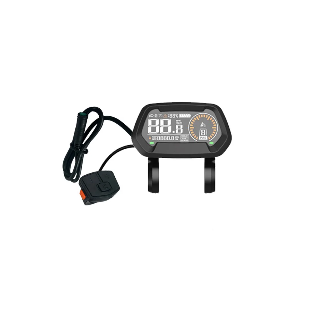 

Дисплей DZ43 для электровелосипеда, ЖК-экран для Bafang Mid Motor BBS01 02, HD дисплей, запчасти для электрического велосипеда