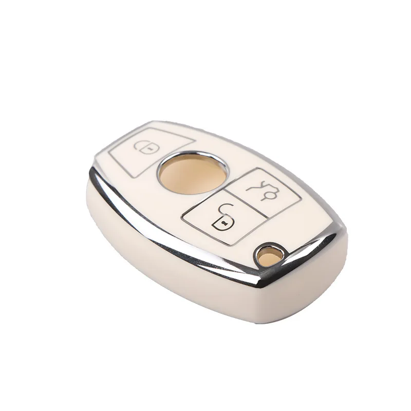 

TPU Car Remote Key Case Cover Shell Fob For Mercedes Benz A B C E R Class GLS GLA GLK GLC CLS CLA AMG W204 W205 W212 W463 W176