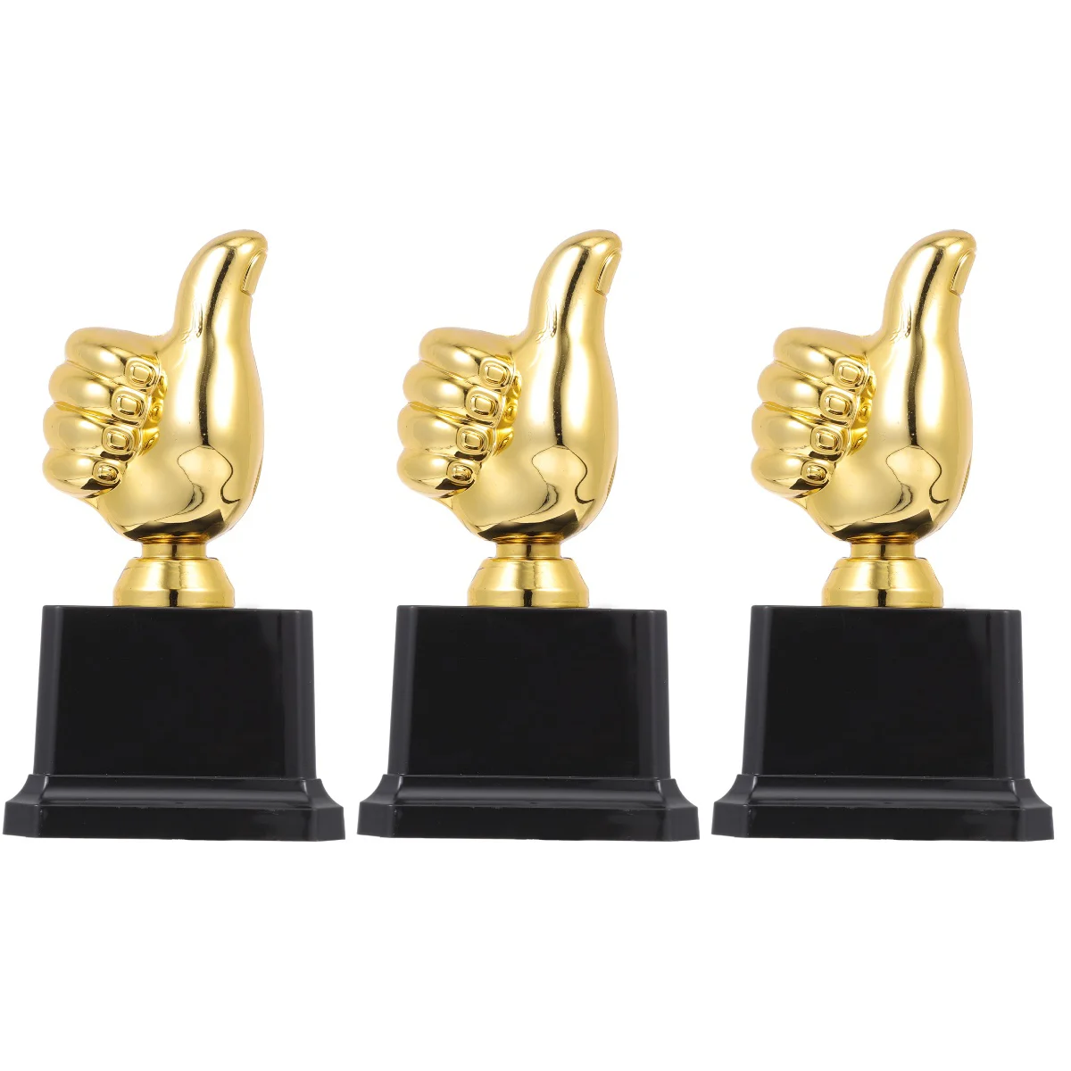 

3 pcs Competition Encourage Trophy Kids Sports Rewards Creative Trophy Plaything