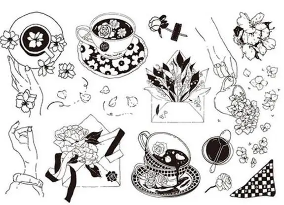 

Кофейные прозрачные штампы трафареты для скрапбукинга фотоальбом Декоративные бумажные карточки Craft F900