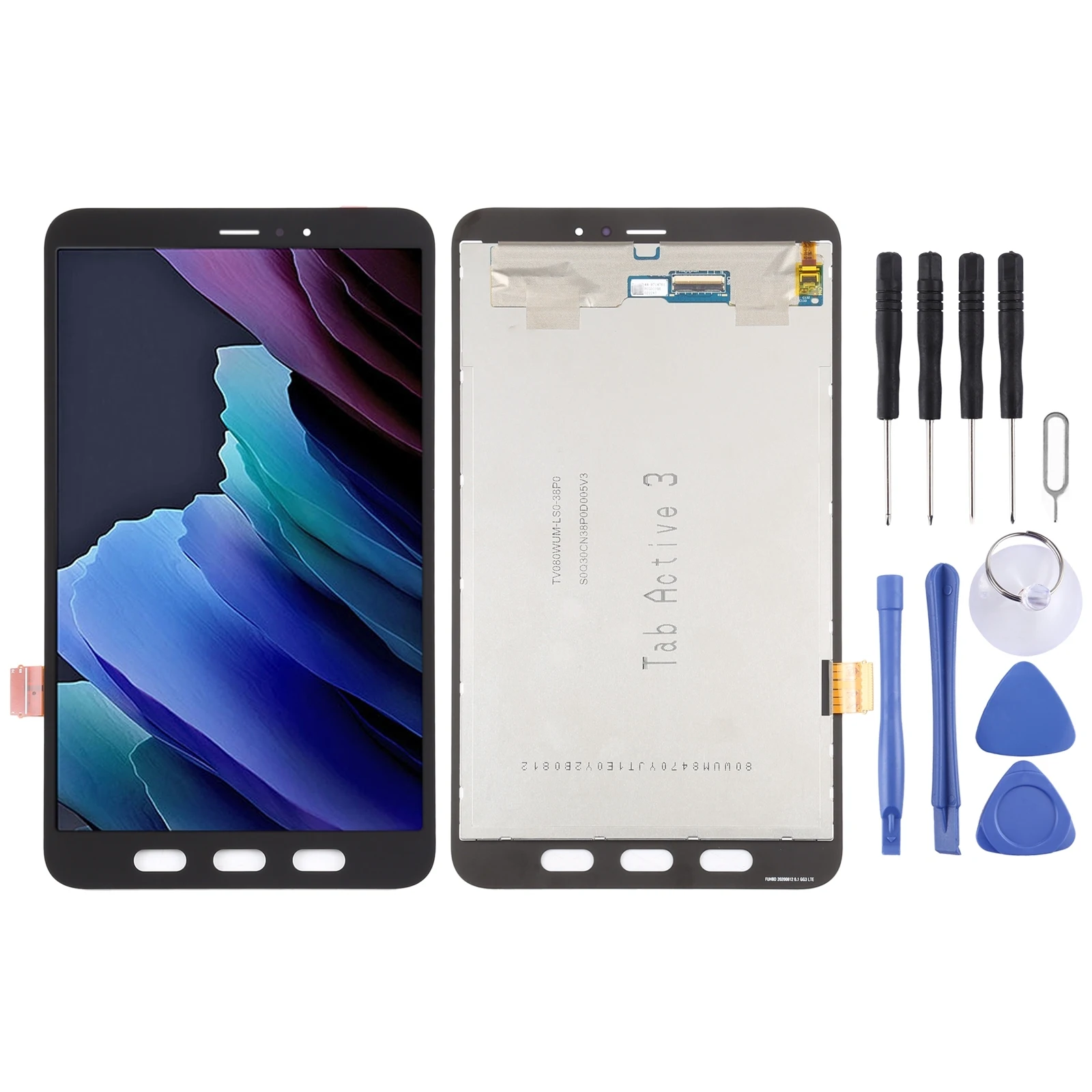 

IPartsBuy для Samsung Galaxy Tab Active3 SM-T575/577 (версия LTE), ЖК-экран и дигитайзер, полная сборка