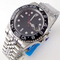 automatic japan 24 jewels nh35a sub self winding mens wristwatch 40mm jubileeoyster steel bracelet sapphire black slope insert