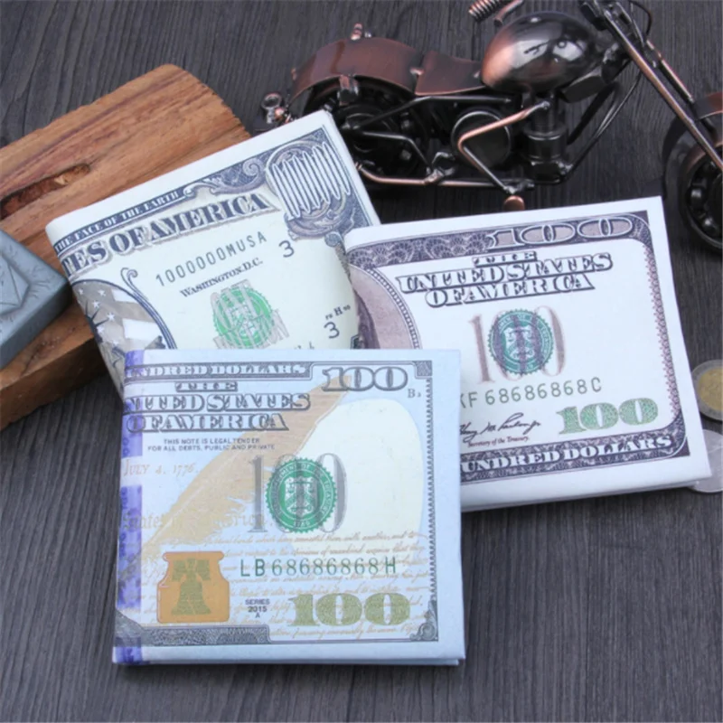 

Cute Usd Us Dollar Wallet for Boys Kids Men PU Leather Money Bag Novelty Gift Teens Student Purse Women Male Coin Pouch