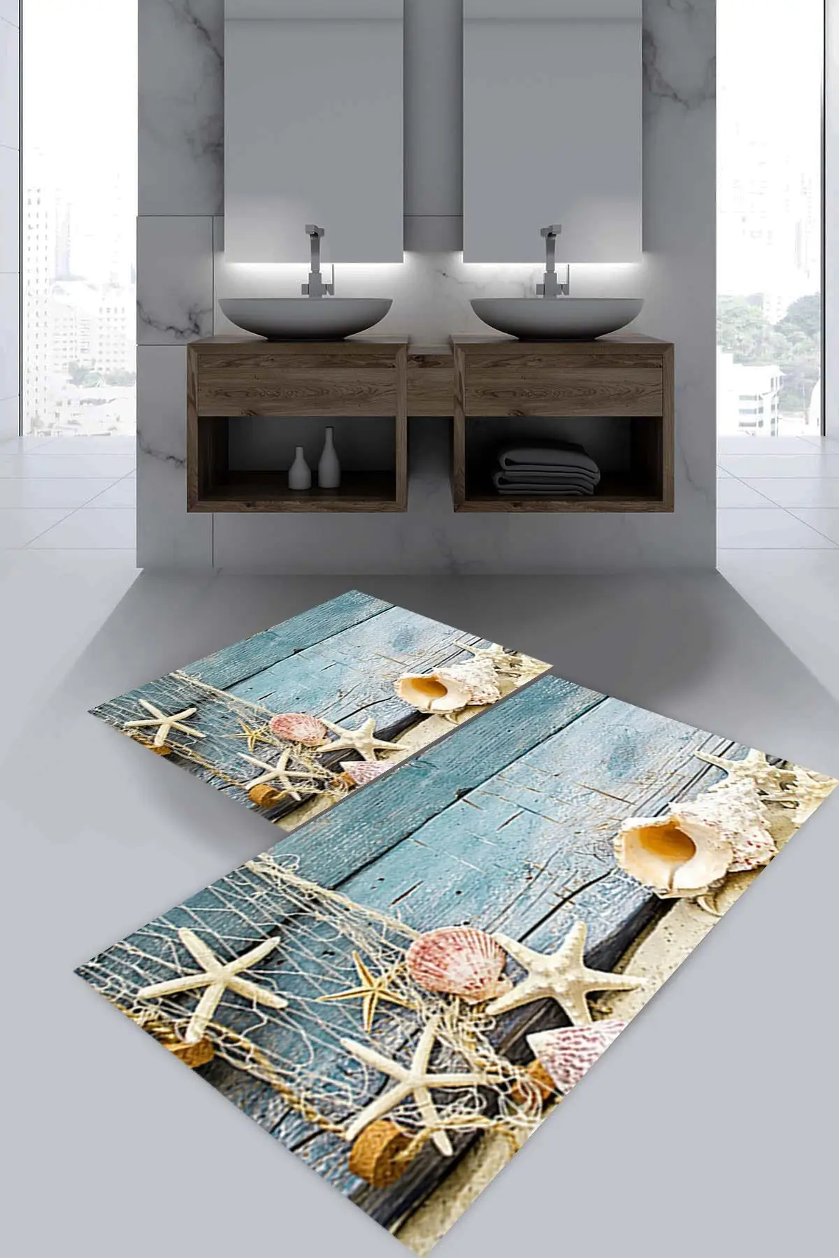 Non-Slip Bath Mats Bathroom Floor Absorbent Soft Carpets Home Bedroom Toilet Plush Rabbit Hair Rugs Household Entrance Decor enlarge