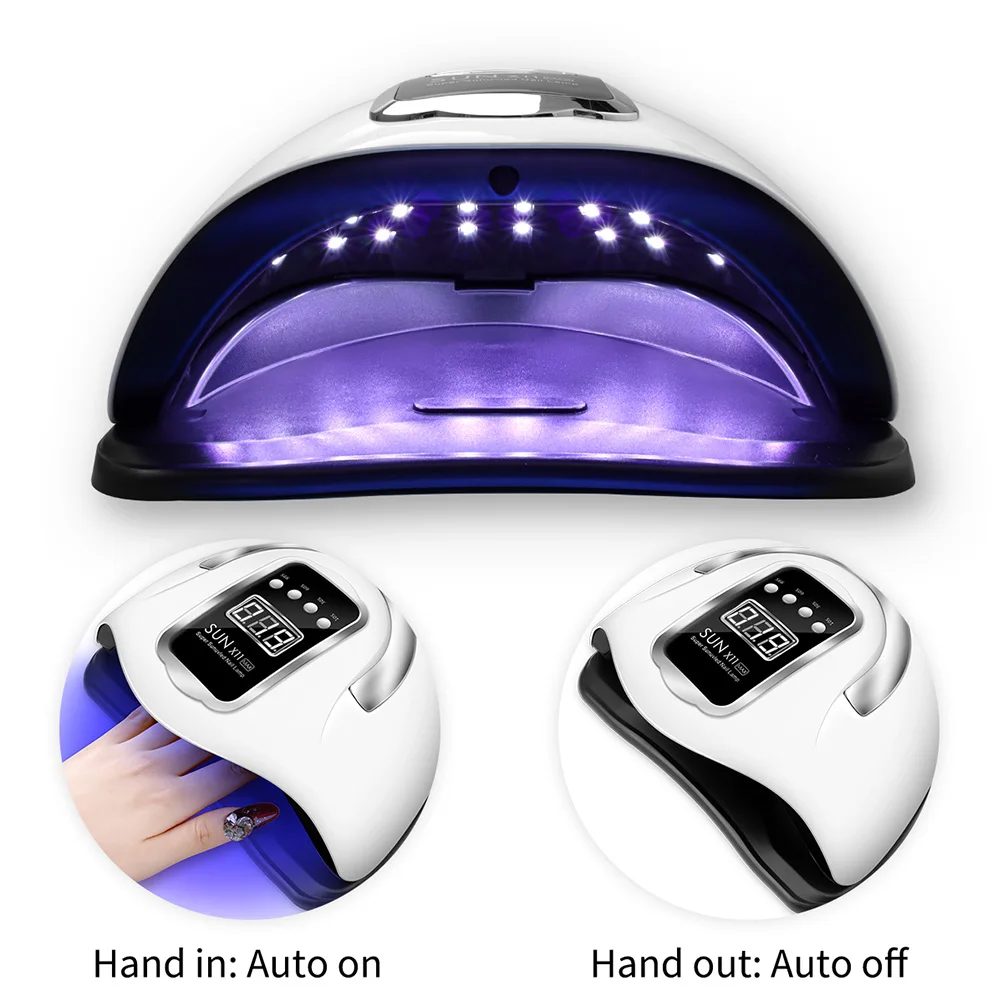 

Nail Dryer UV LED Powerful Smart Sensor Manicure For Curing All Nails Gel Polish Phototherapy Lamp Quick-drying Nail Salon