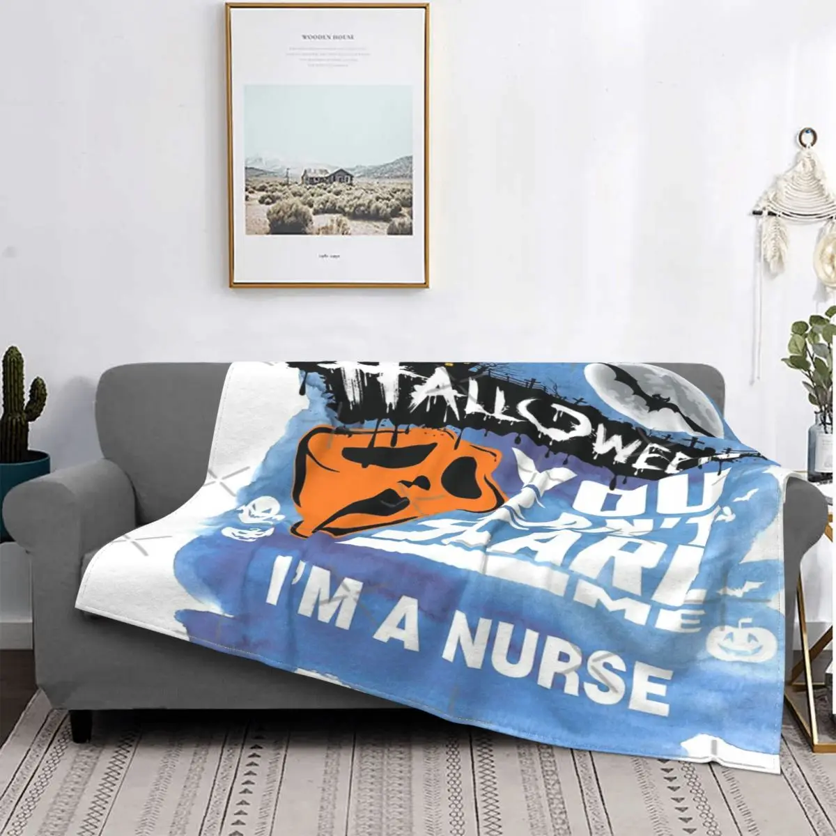 

You can Scare Me Im A Nurse 2, manta, colcha, edredones A cuadros, toalla, Sudadera con capucha, manta para pickick