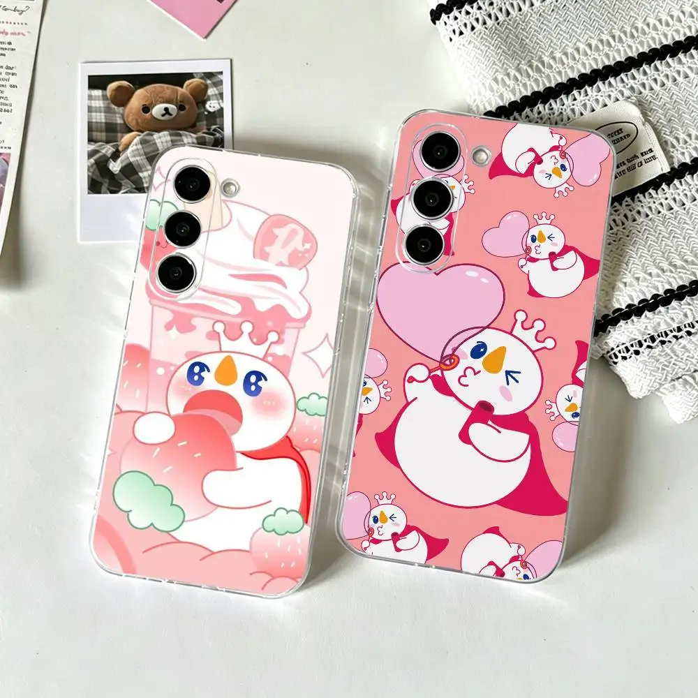 Фото Чехол Mixue Bingcheng для Samsung A10, 12, 20, 21S, 30, 31, 40, 50, 51, 52, 70, 71, прозрачная накладка №1