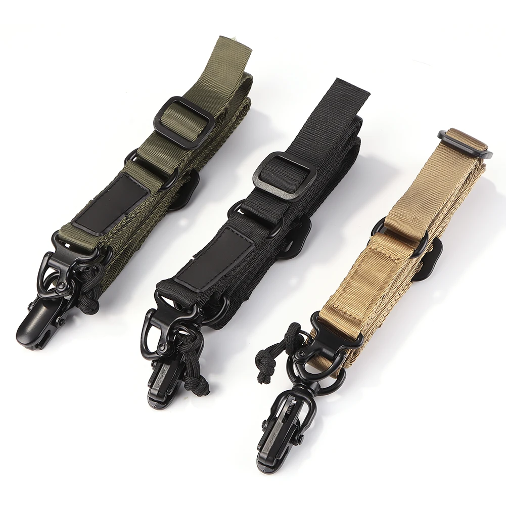 

MS2 Tactical Rope Mission Adjustable Two 2 Points Tactical Sling Quick Detach QD Strap for Outdoor Nylon Belt Rope