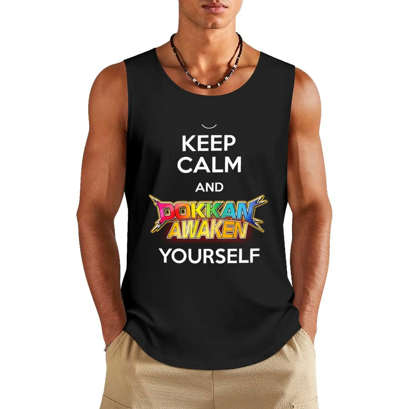Фото Dokkan Awakening Tank Top Футболка спортивные жилеты без рукавов №1