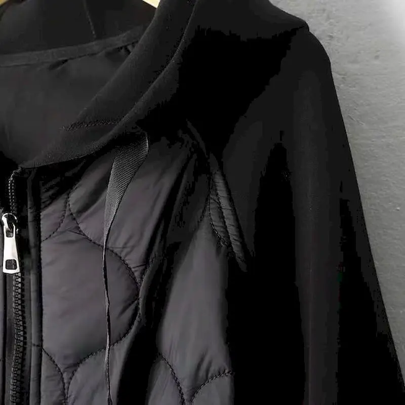 Зимние пальто с капюшоном женская модная дизайнерская толстовка на молнии в