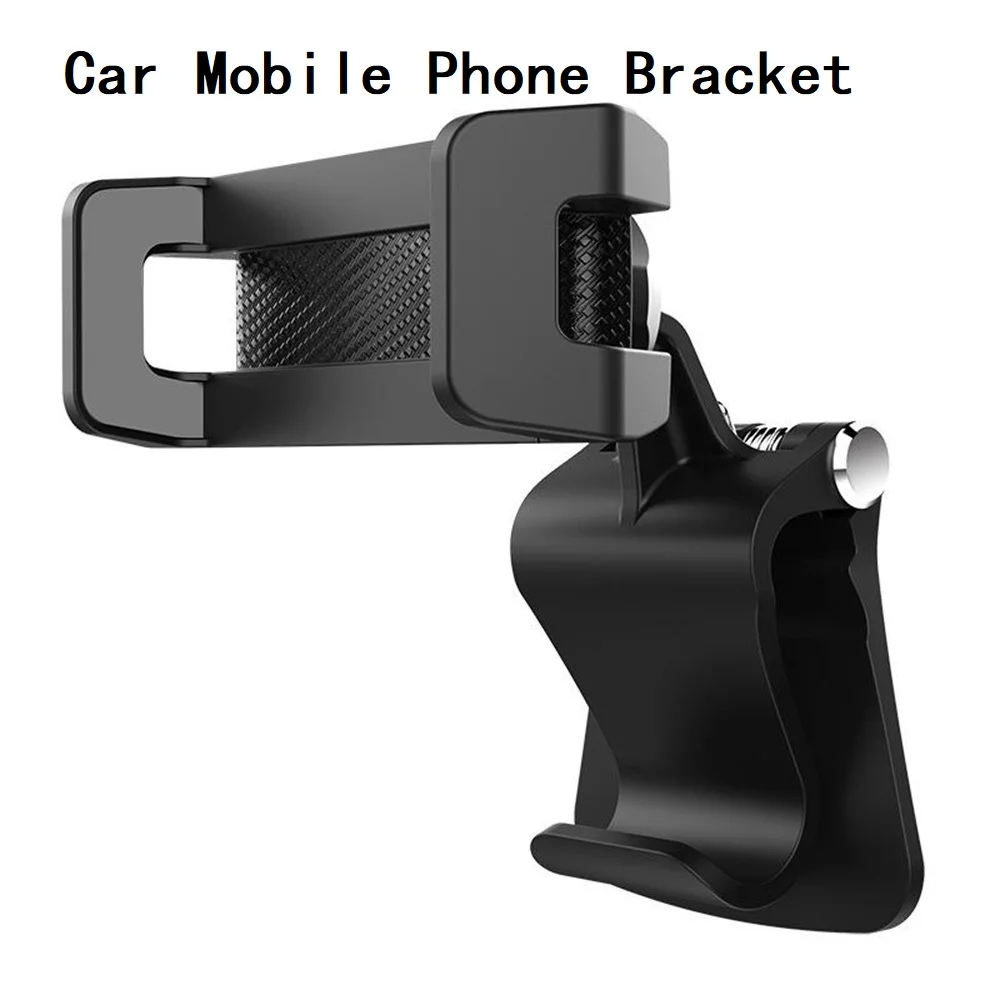 

For Tesla Model 3/Y Car Holder 360° Rotation Car Rear Seat Mobile Phone Bracket Mount Load-bearing Hook Car Interior Accessories