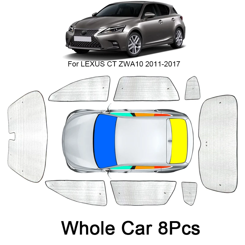 

Солнцезащитные очки для автомобилей Lexus IS CT ZWA10 XE30 2011-2020, оконная занавеска, солнцезащитный козырек, автомобильные аксессуары для лобового стекла